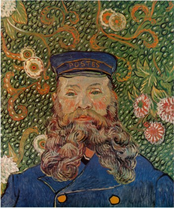 Portrait Of The Postman Joseph Roulin, C.1889 By Vincent Van Gogh